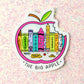 The Big Pink Apple Sticker