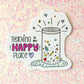 Teaching Is My Happy Place Sticker
